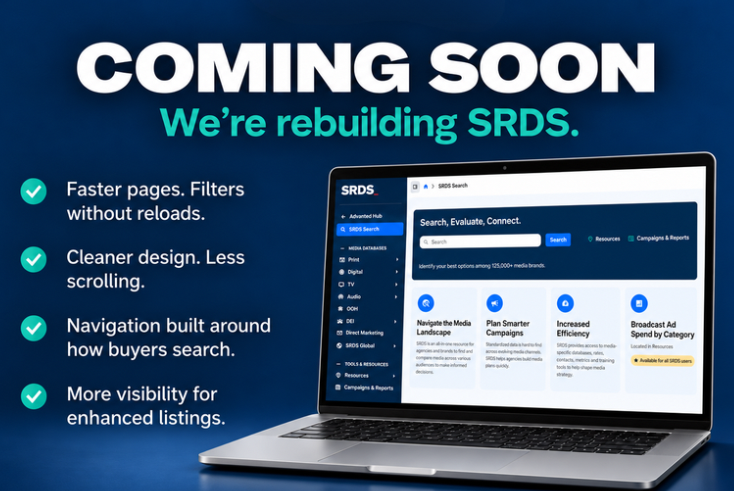 SRDS is getting a rebuild